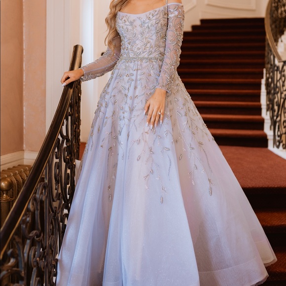 Beaded gown - Picture 4 of 5